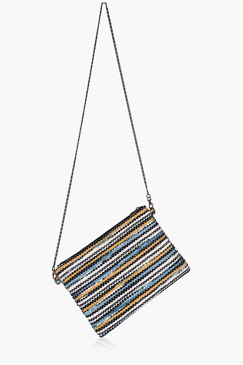 Grecian Nights Evil Eye Clutch