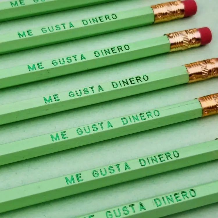 Me Gusta Dinero Pencil - I Love money pencil - Las Ofrendas 