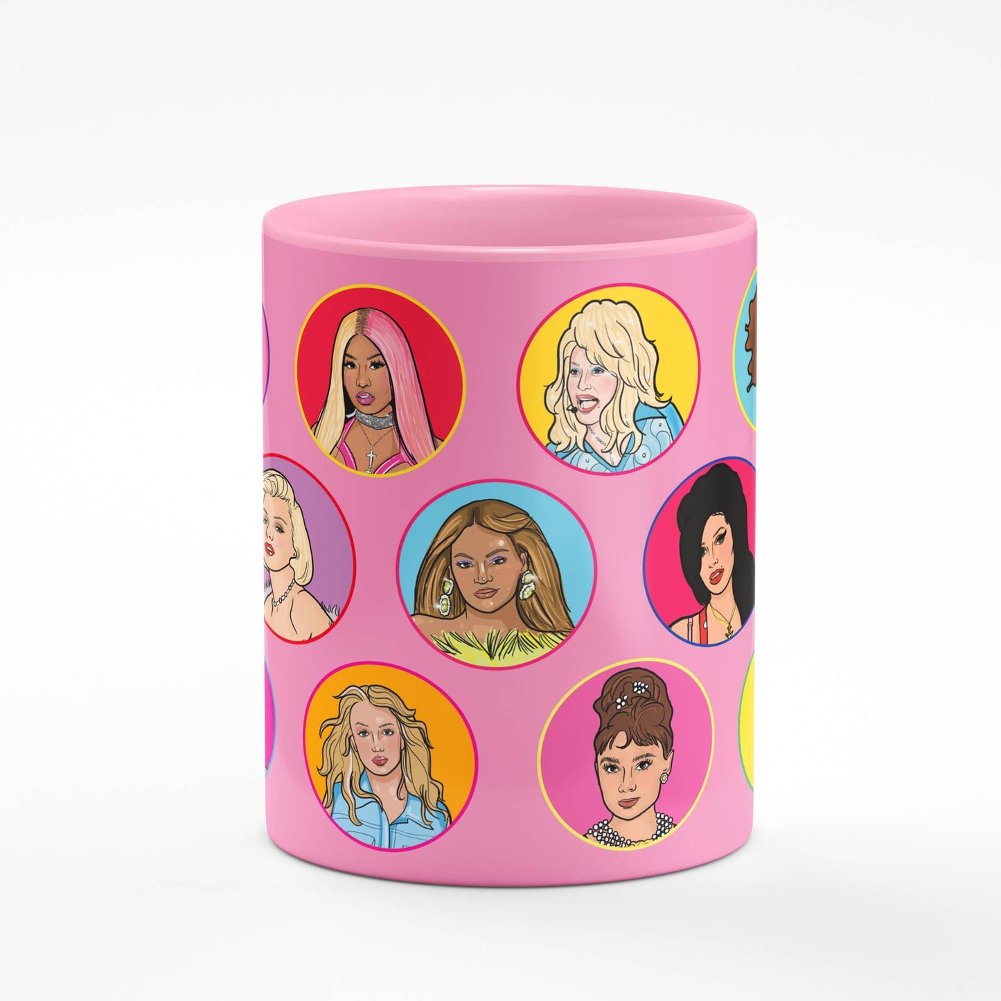 Iconic Women Pink Mug - Las Ofrendas 