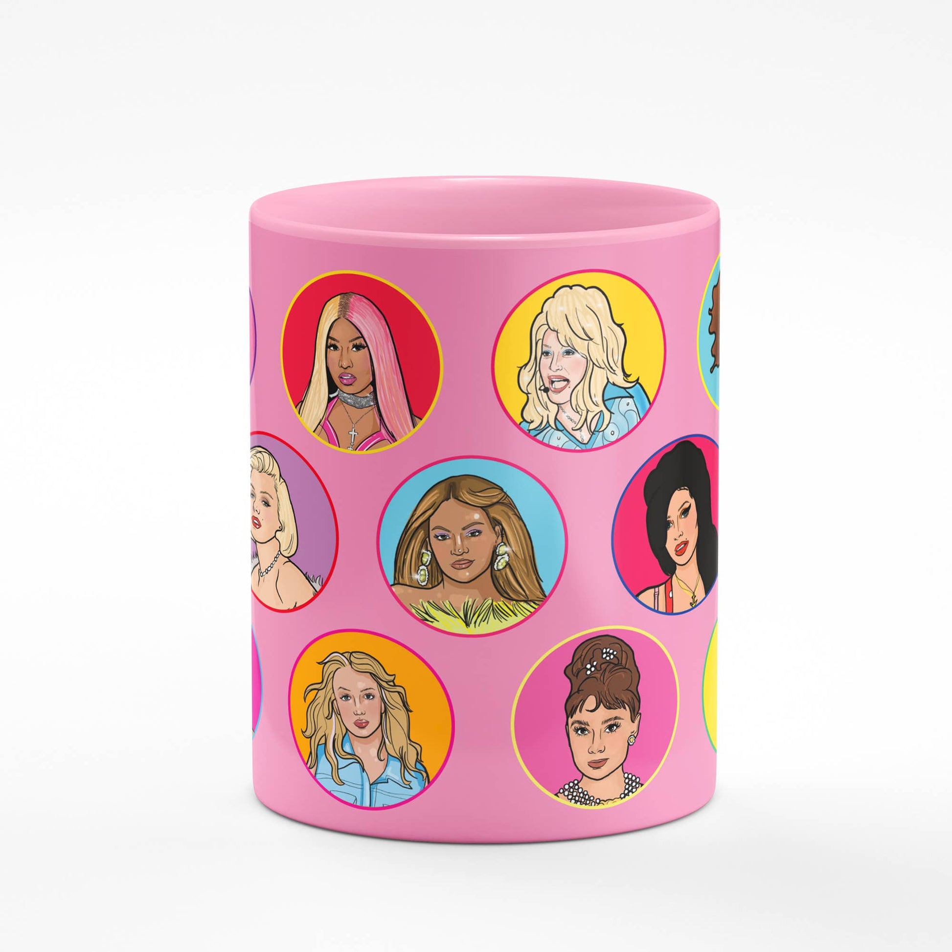 Iconic Women Pink Mug - Las Ofrendas 