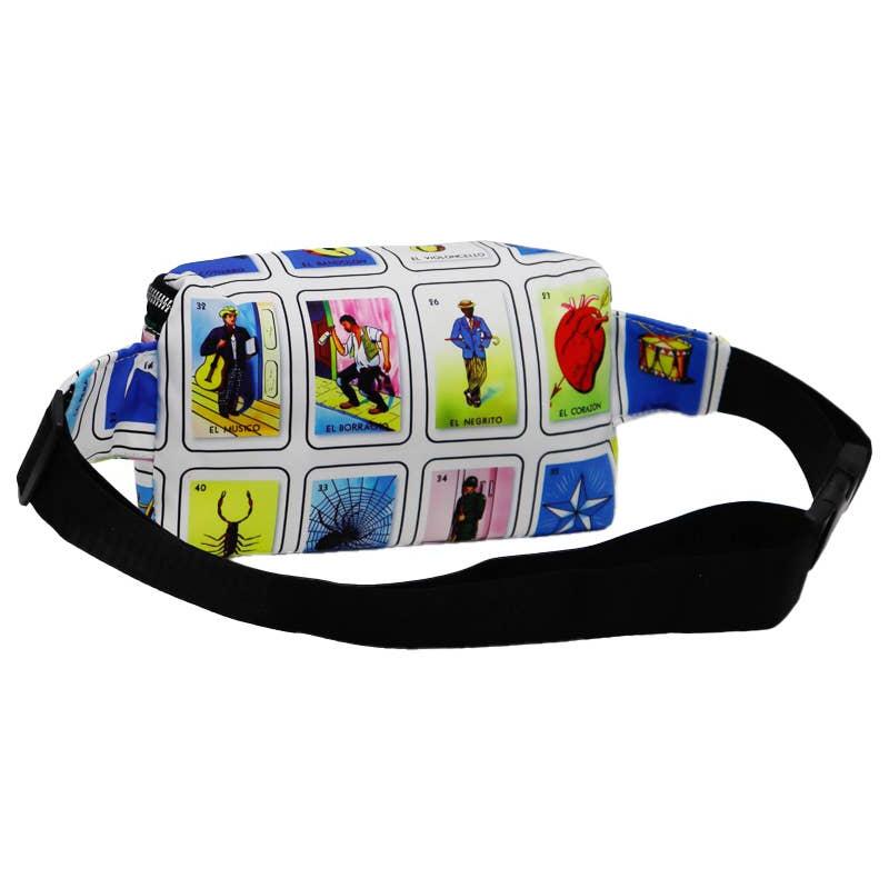 Loteria Matte Padded Waist Bum Belt Bag Fanny Pack