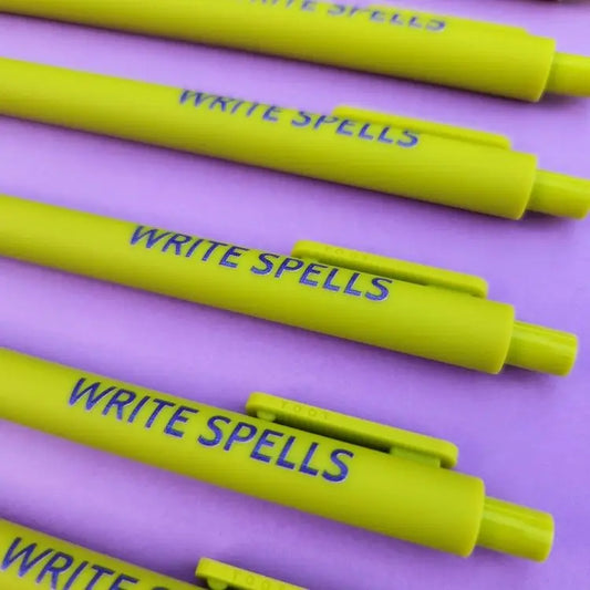 Write Spells Black Ink Pen - Las Ofrendas 