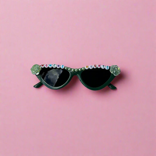 Adult Green Women's Rights Sunglasses