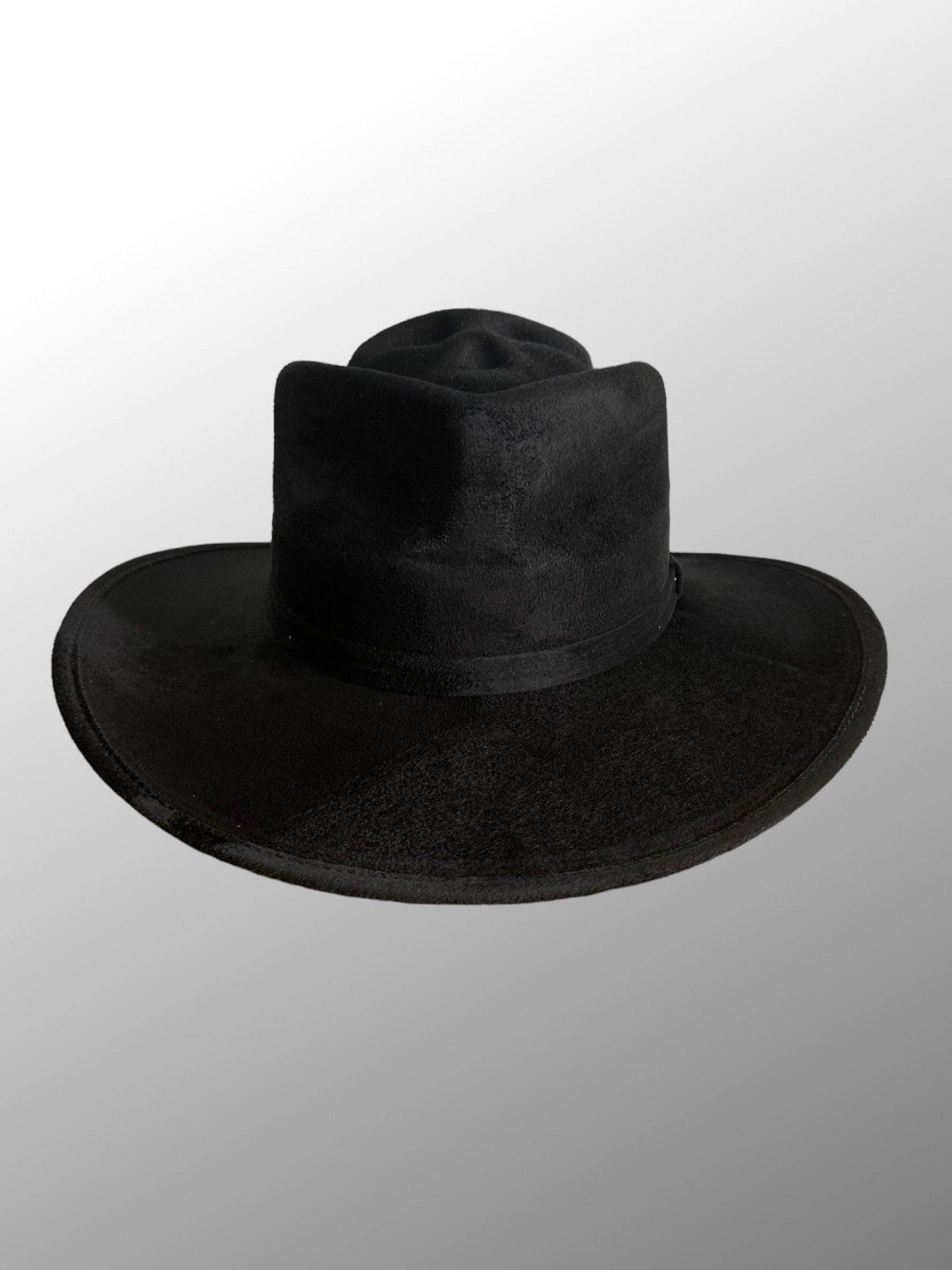 Skull-Billy Style Vegan Suede Hat