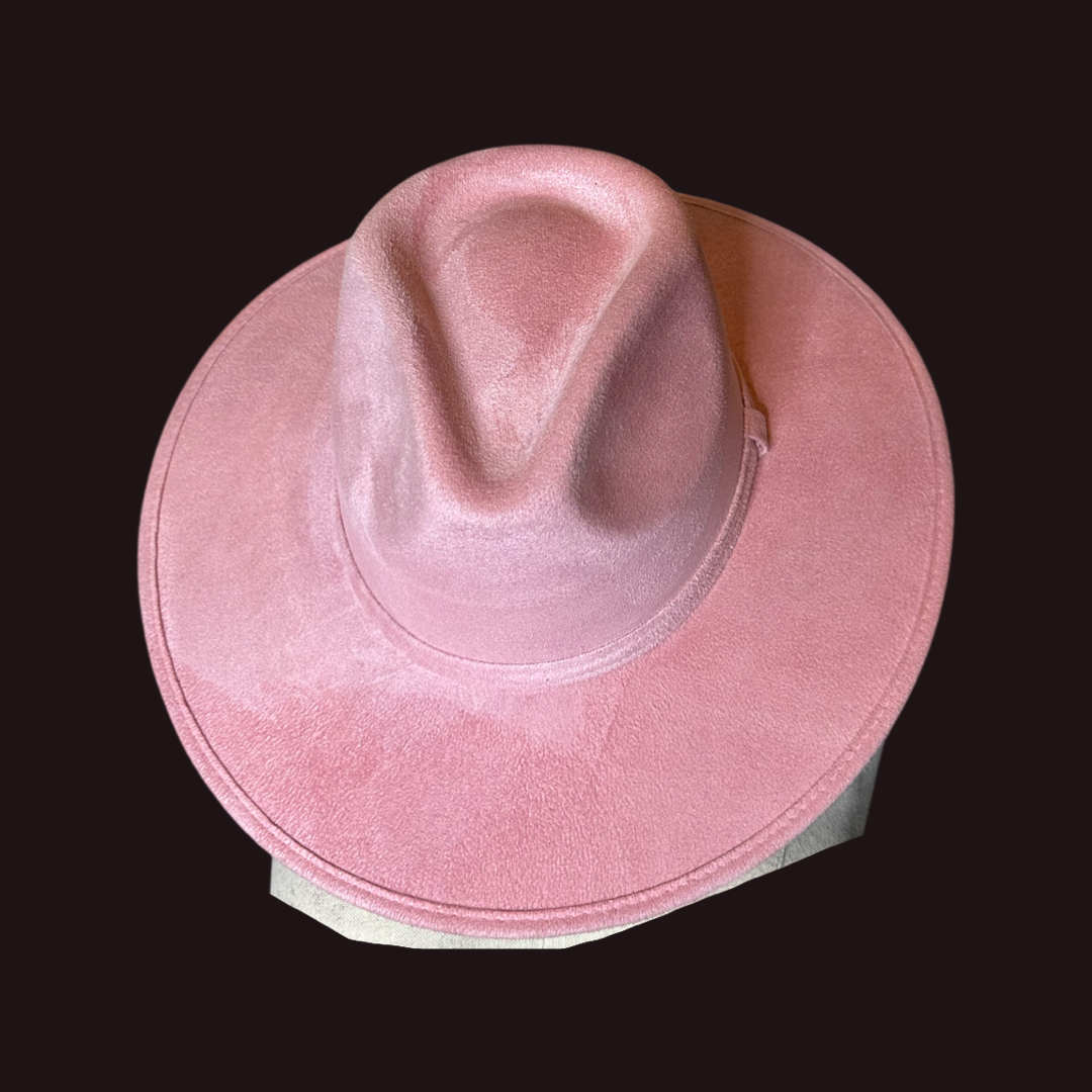 Rancher / Cowboy Vegan Suede Hat