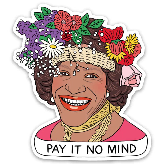 Marsha P. Johnson Die Cut Sticker  *pre-order* - Las Ofrendas