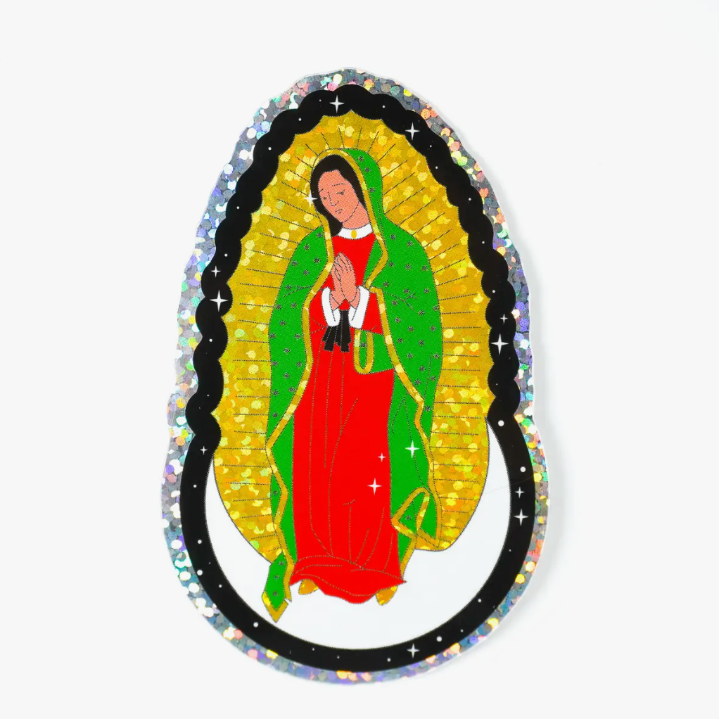 Virgen Santa 3" Sticker - Las Ofrendas 