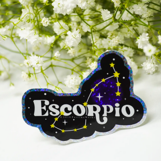 Escorpio Horoscope 3" Sticker - Las Ofrendas 