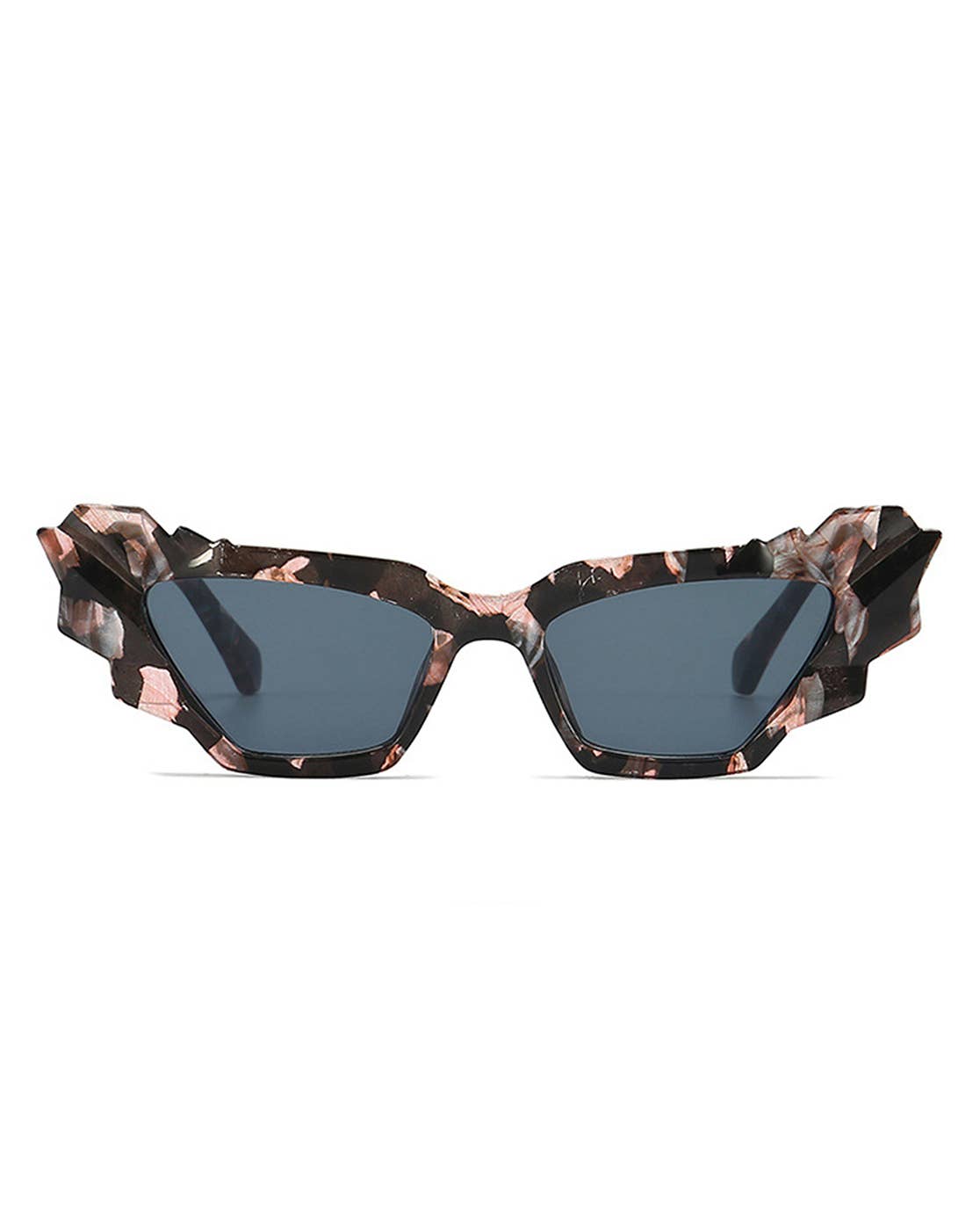 Women Geometric Irregular Cat Eye Fashion Sunglasses