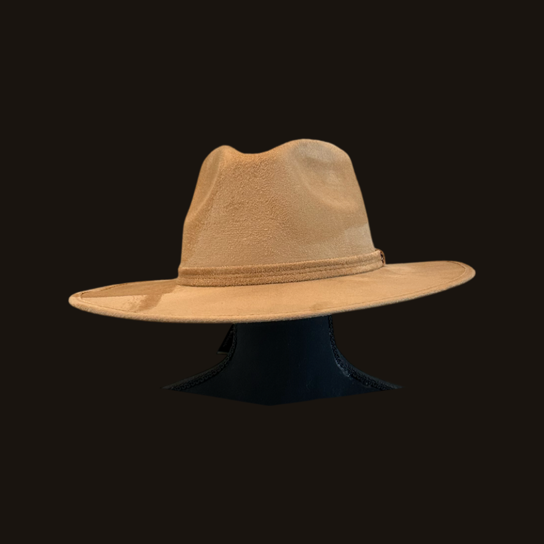 Rancher / Cowboy Vegan Suede Hat