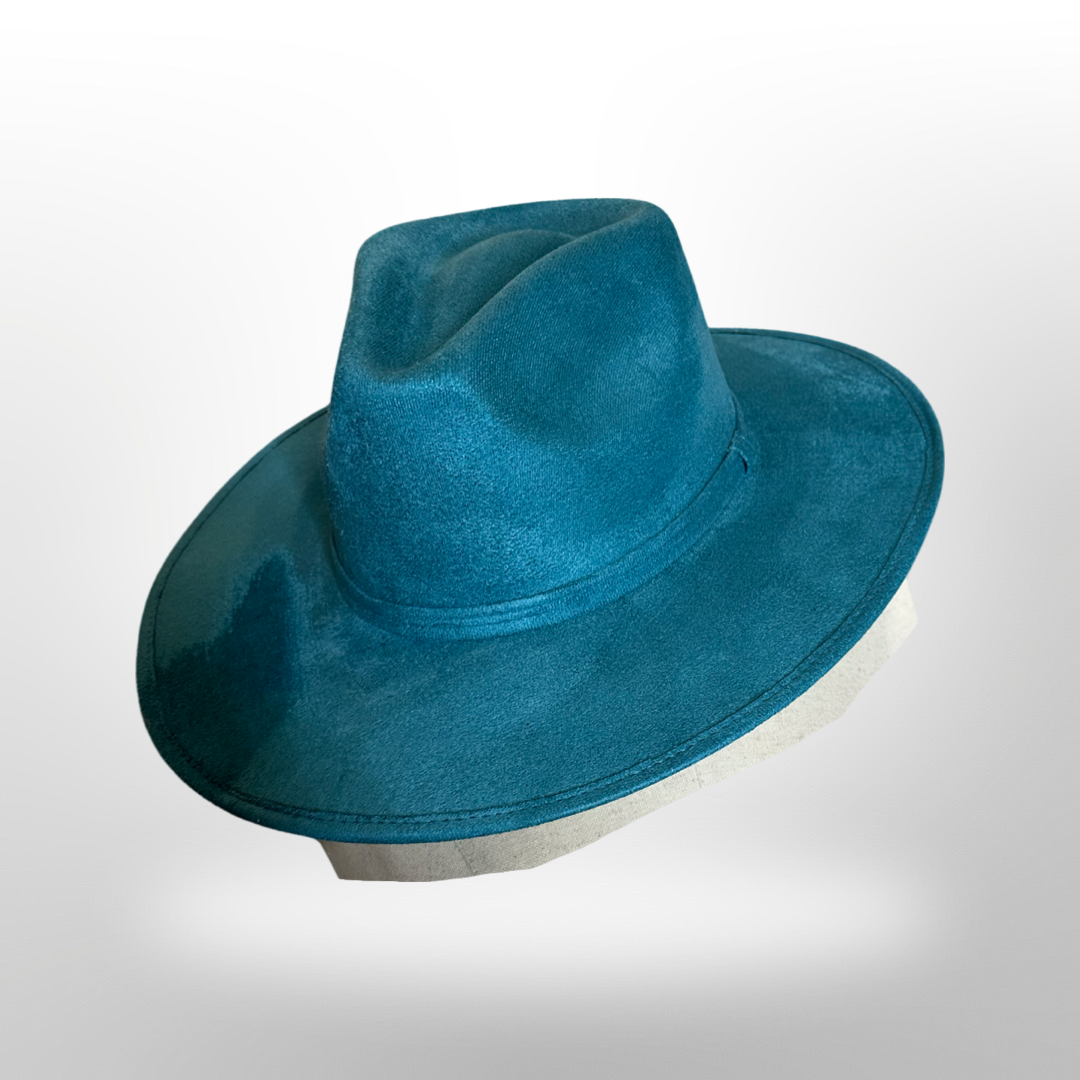 Rancher / Cowboy Vegan Suede Hat