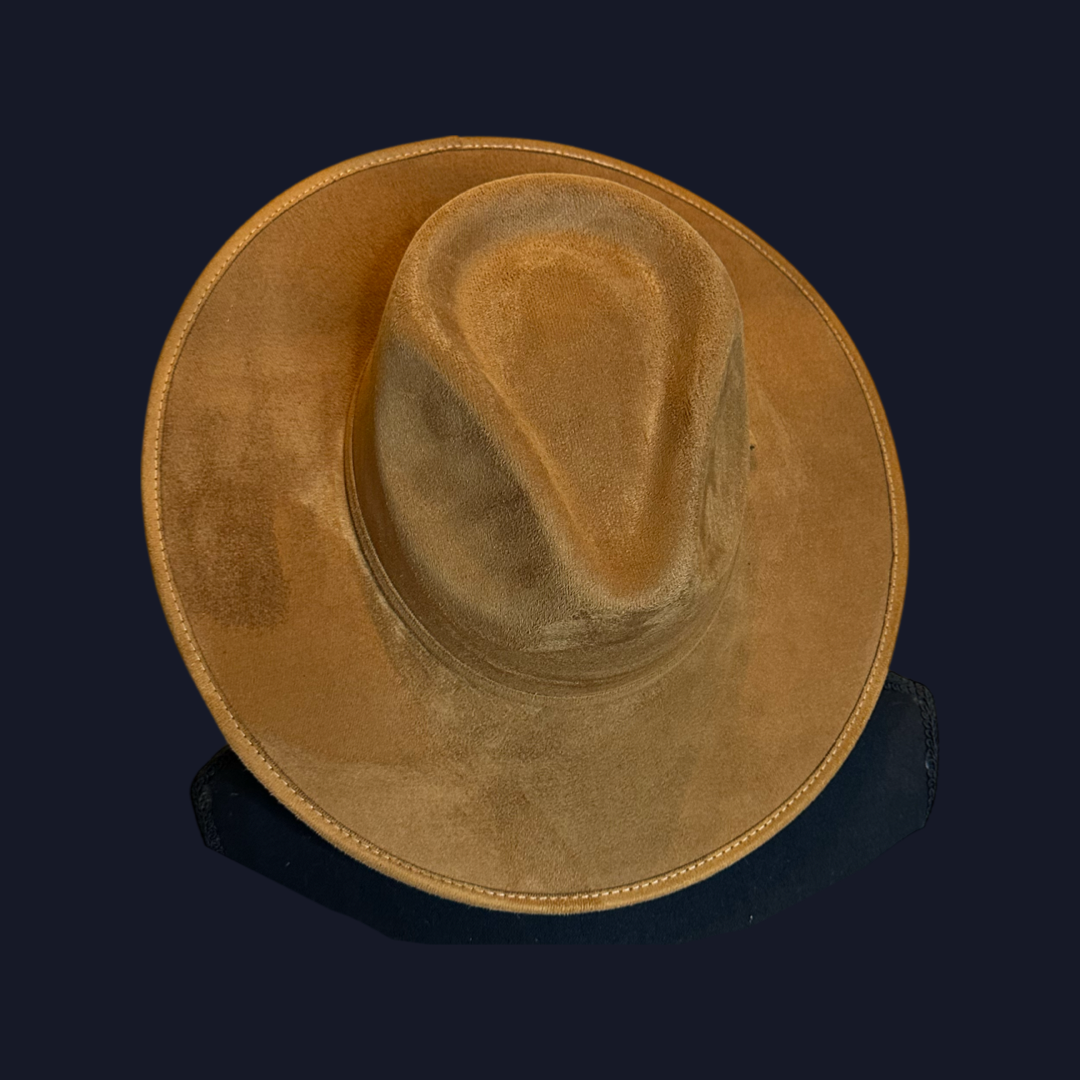 Rancher / Cowboy Vegan Suede Hat