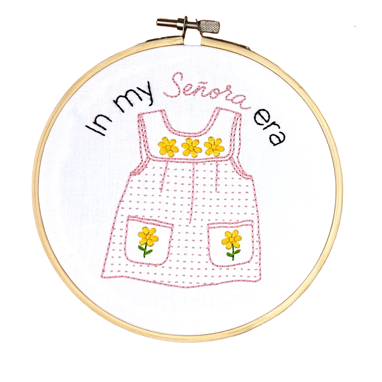 Señora Era Embroidery Kit - Las Ofrendas 