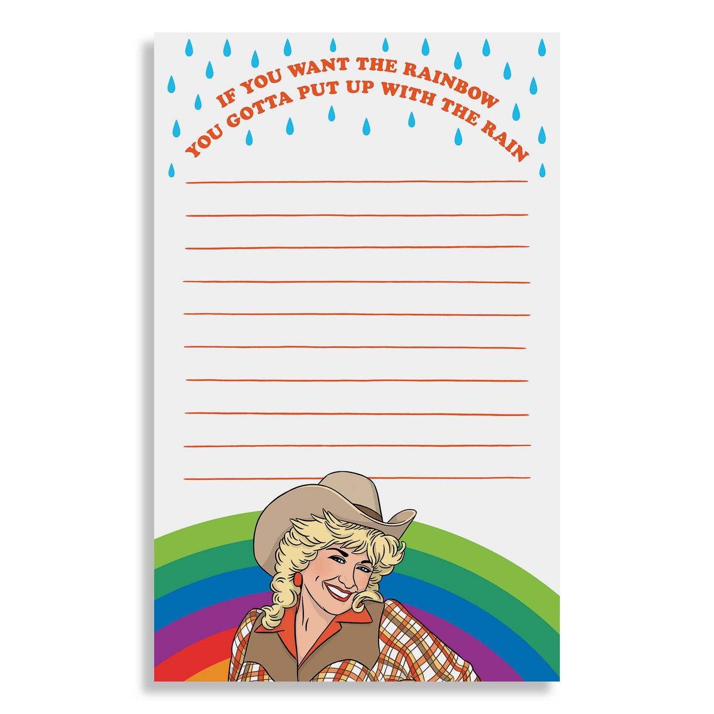 Notepad: Cowgirl Rainbow - Las Ofrendas 