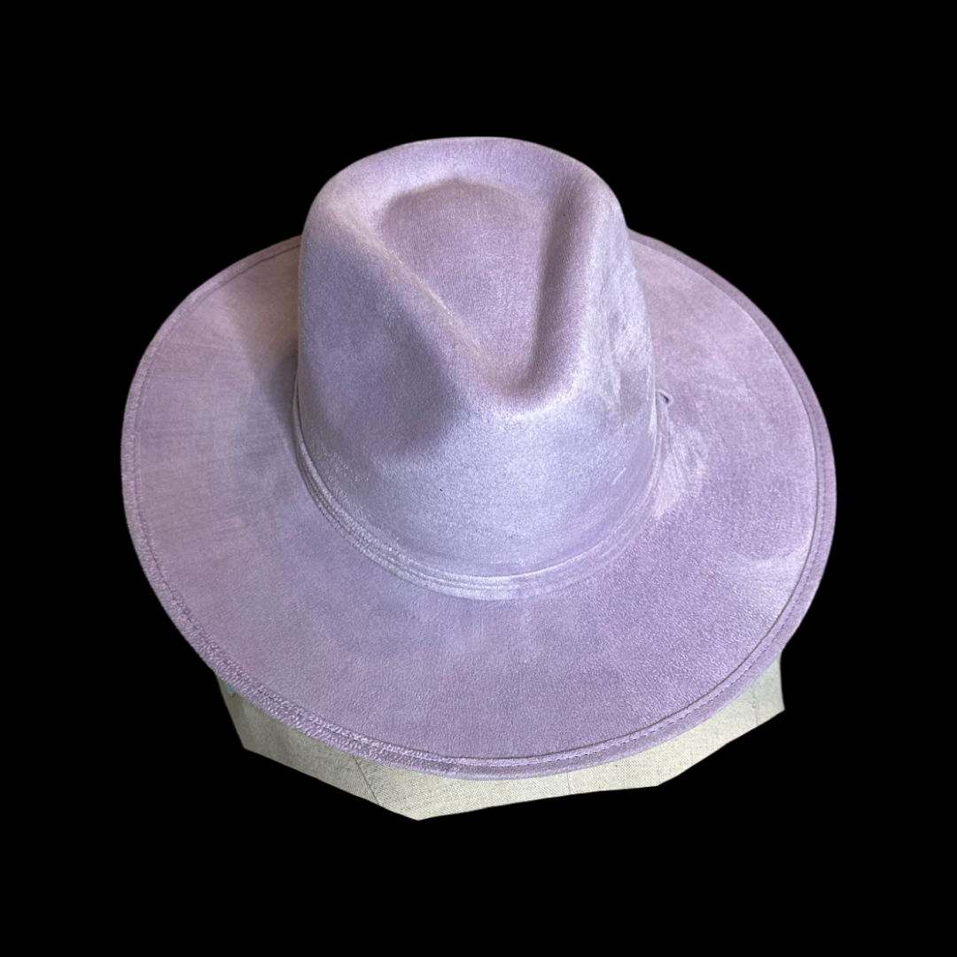 Rancher / Cowboy Vegan Suede Hat