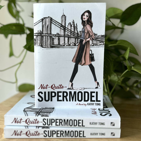 'Not-Quite-Supermodel' Book by Kathy Tong, Illustrated by Stephanie J. Schiller of Vogue Vignette - Las Ofrendas 