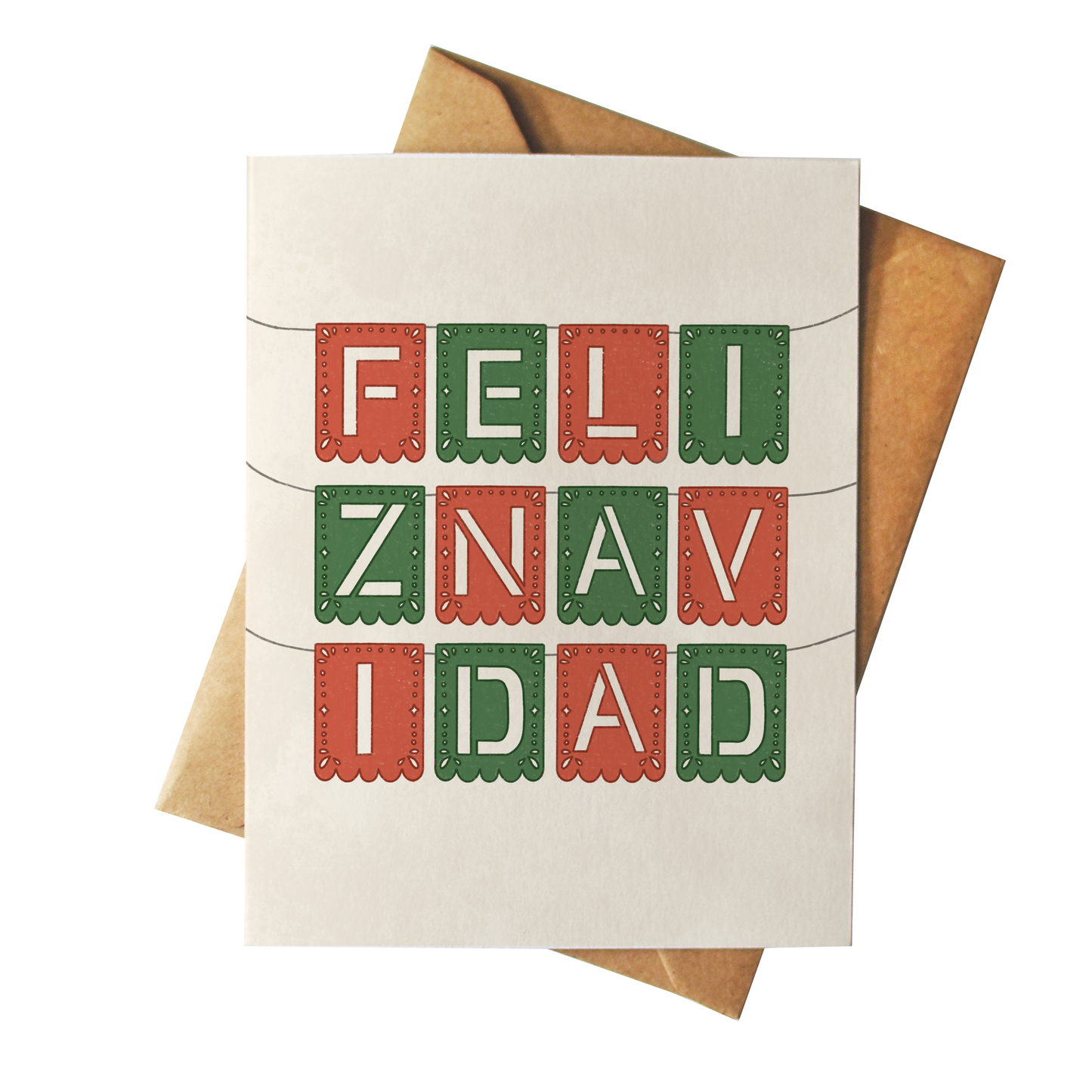 Feliz Navidad Papel Picado - Las Ofrendas 