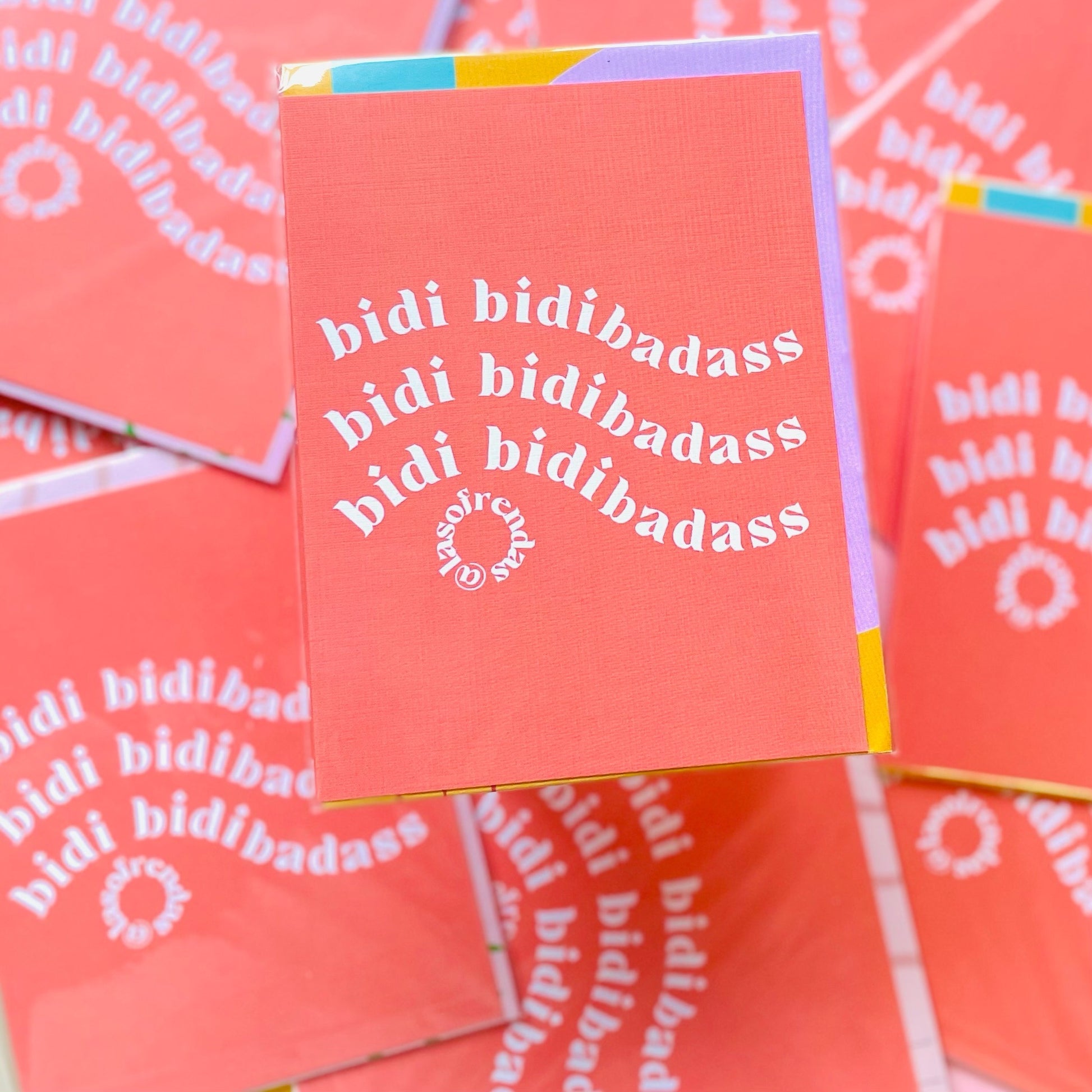 Bidi Bidi Badass Greeting Card - Las Ofrendas 