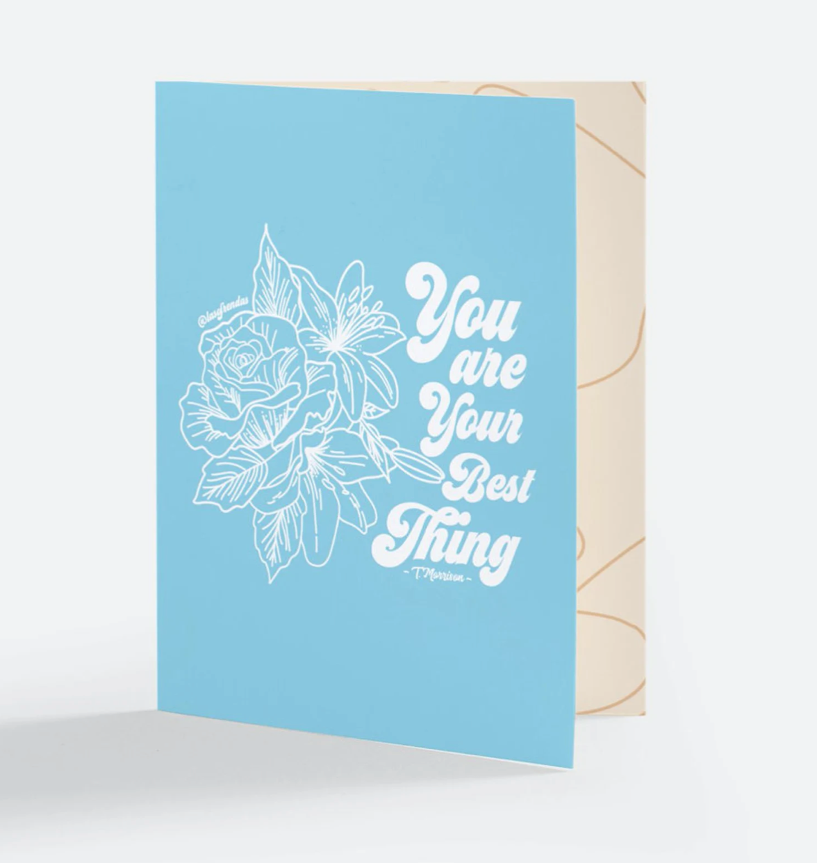 You Are Your Best Thing Toni Morrison Quote Greeting Card - Las Ofrendas 