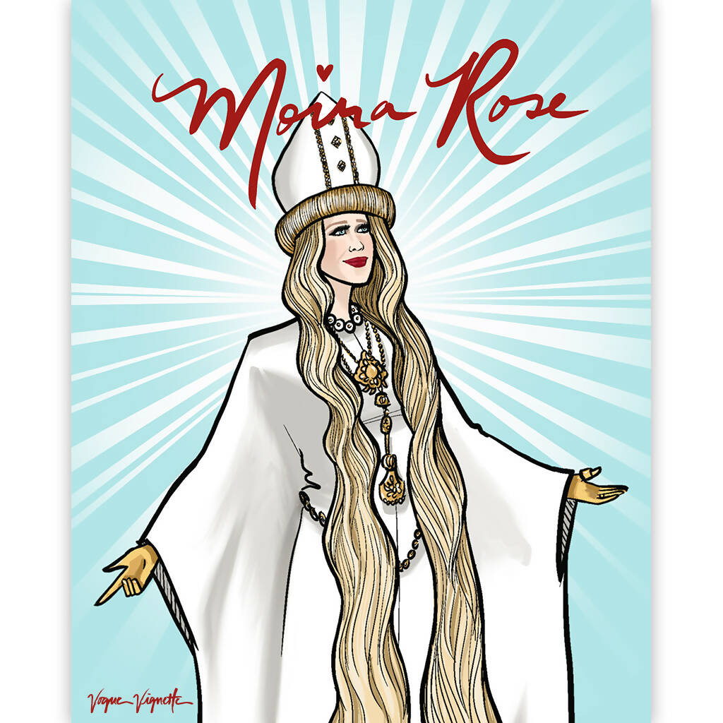 Limited Edition 'Archbishop Moira Rose' Digital Art Print