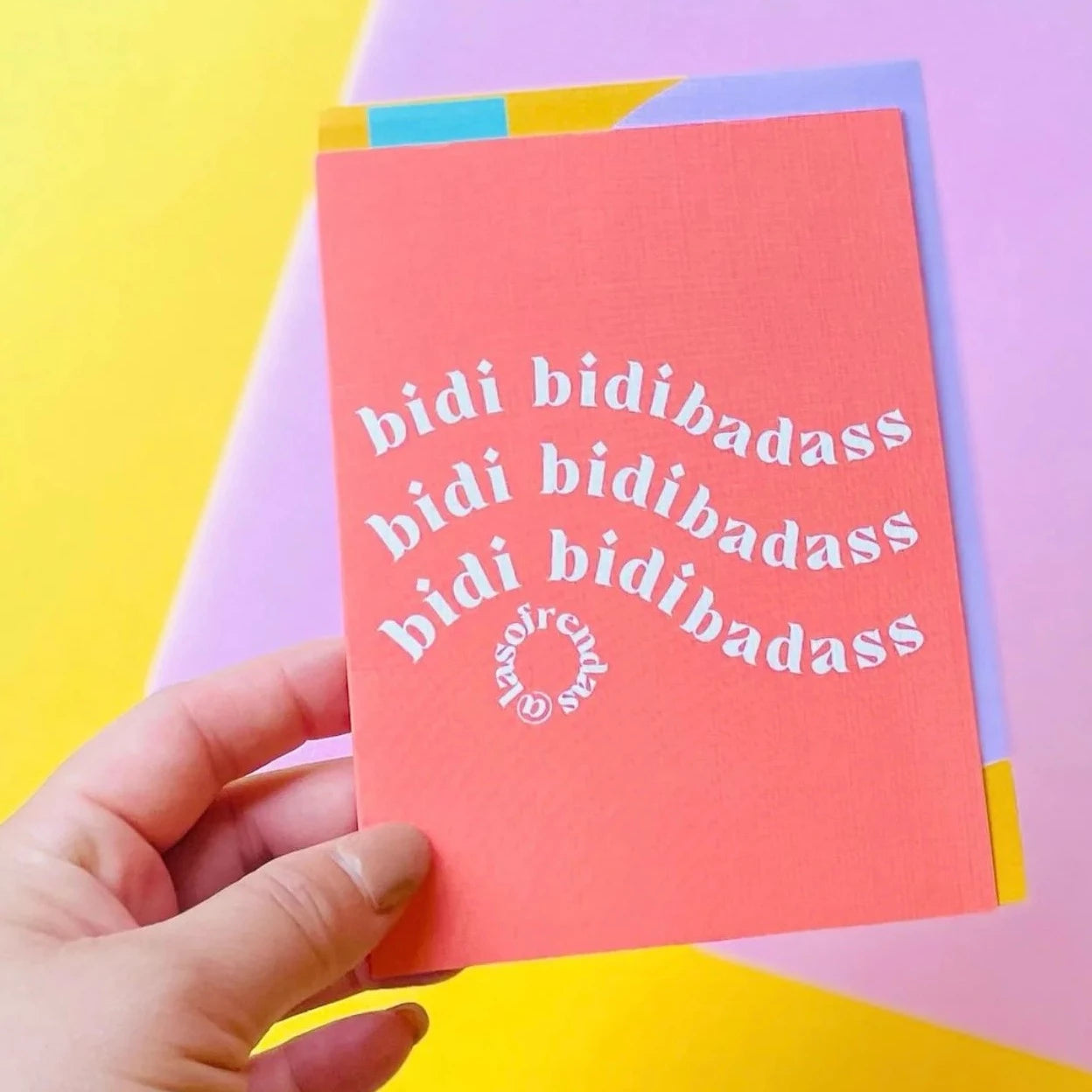 Bidi Bidi Badass Greeting Card - Las Ofrendas 
