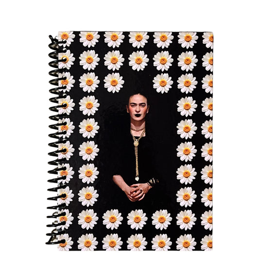 Black Frida Khalo Notebook - Las Ofrendas 