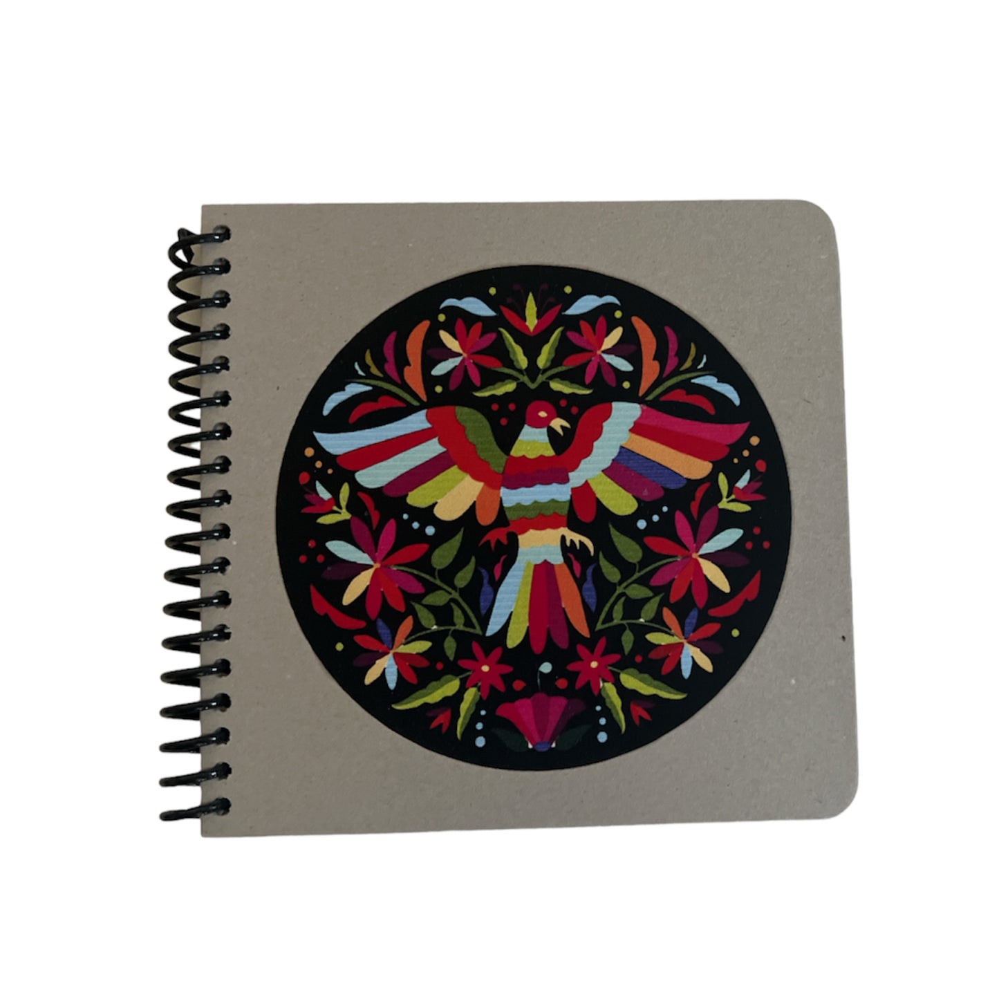 Colorful Bird Phoenix Notebook 6”x6”