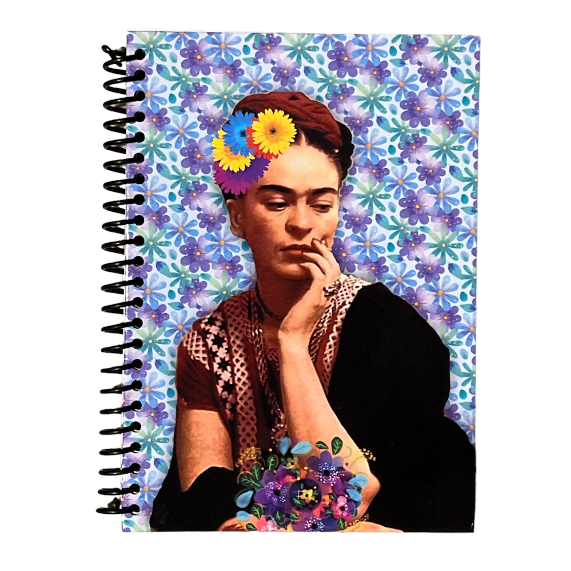 Purple Frida Kahlo Notebook - Las Ofrendas 