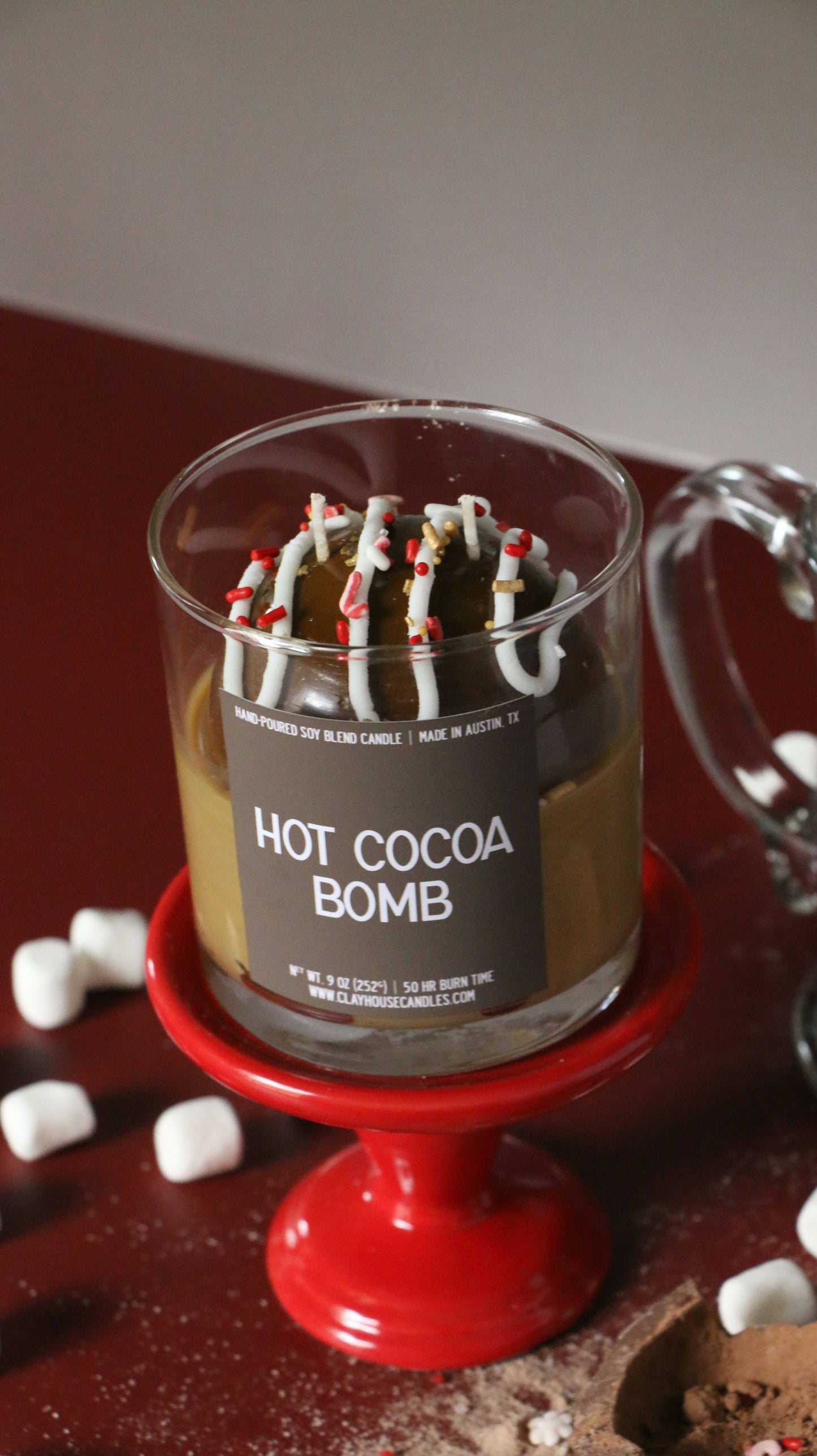 Hot Cocoa Bomb 9oz Candle