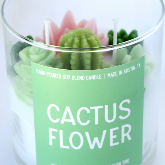 Cactus Flower 8oz Candle